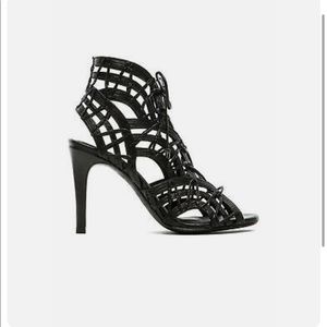 Joie Heeled Leather Sandal